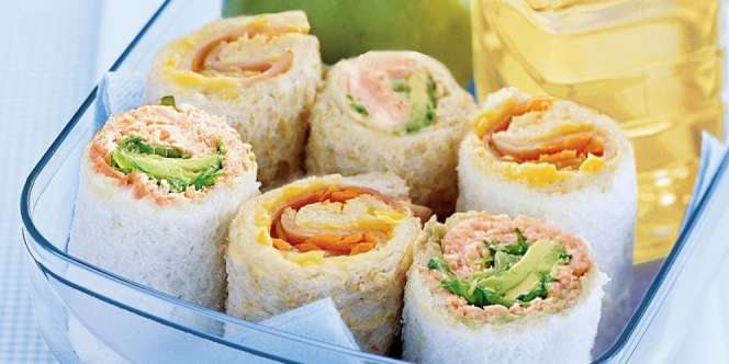 Sandwich Roll, Ide Bekal yang Enak dan Praktis