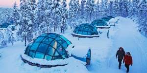 Mengunjungi Glass Igloos, Resor di Finlandia Bergaya Rumah Khas Suku Eskimo