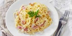 Cara Membuat Spageti Carbonara yang lezat dan Mudah