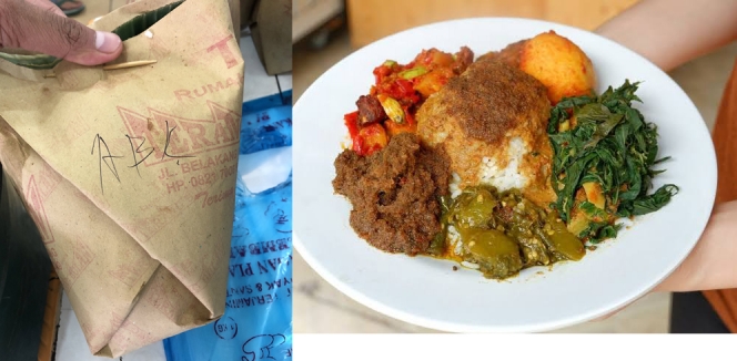 Akhirnya Arti Kode di Bungkusan Nasi Padang Terkuak