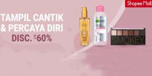 Tampil PeDe dengan Makeup Murah Berdiskon 60% di Shopee, Buruan Serbu!