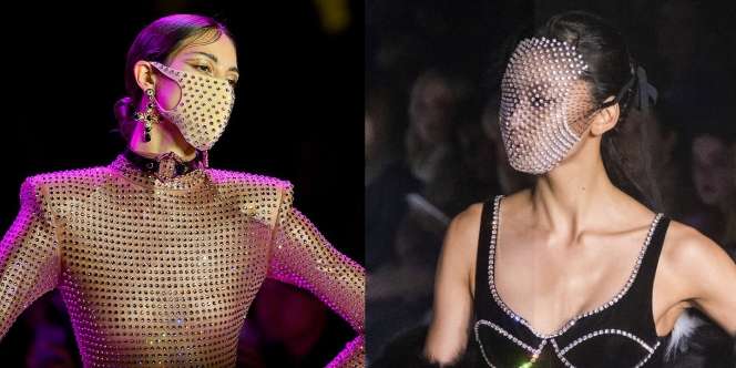 Heboh Virus Corona Jadi Inspirasi Masker-masker Unik di New York Fashion Week