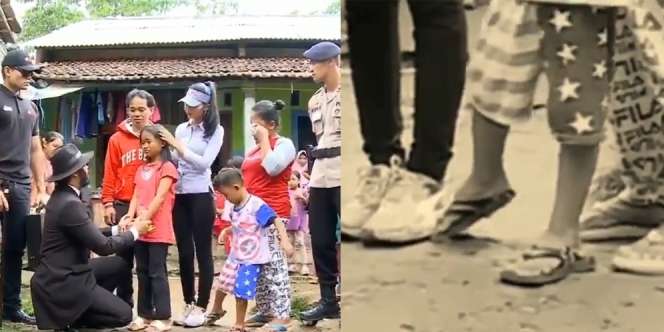 Gagal Terharu, Netizen Salfok ke Aksi Bocah Kecil Ini