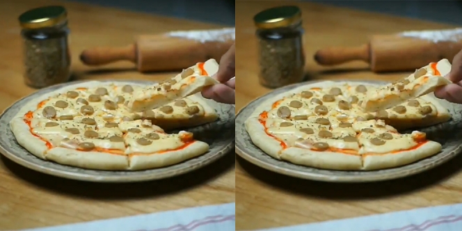 Kreasi Pizza Dengan Teflon, Sangat Low Budget!