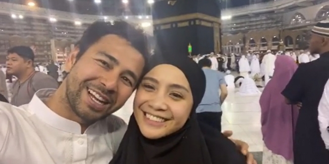 Kembali ke Tanah Suci, Begini Momen Raffi Ahmad dan Nagita Rayakan Ulang Tahun di Mekkah