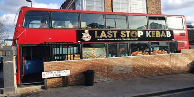 Unik, London Punya Restoran Kebab di Sebuah Bus Tingkat