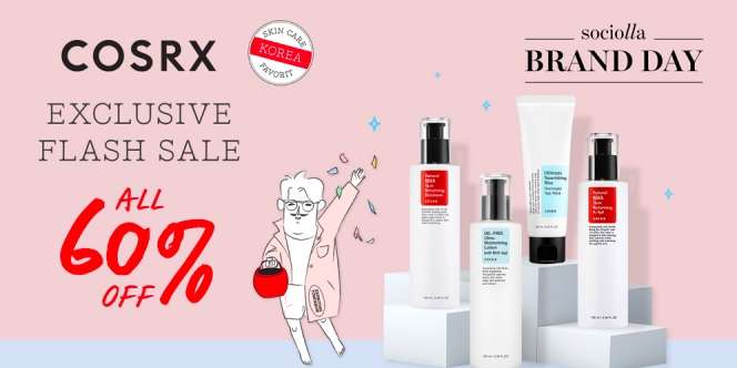 Diskon Dadakan untuk Semua Produk COSRX Up To 50%, Buruan Diborong!