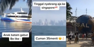 Orang Batam Kalau Gabut Tinggal Nyebrang ke Singapura, Ngiri Banget Gak sih?