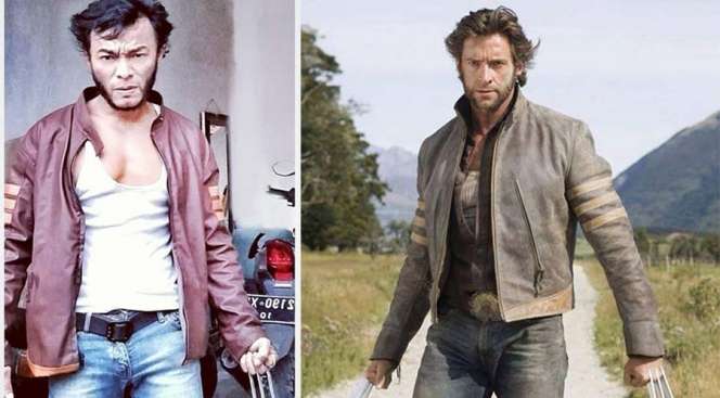 Doppelganger Wolverine dengan Sentuhan Kearifan Lokal, Mirip Banget!