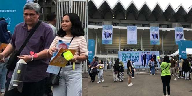 Begitu Sayang sampai Nemenin Anaknya ke Konser K-Pop, Papa Idaman Banget Sih!