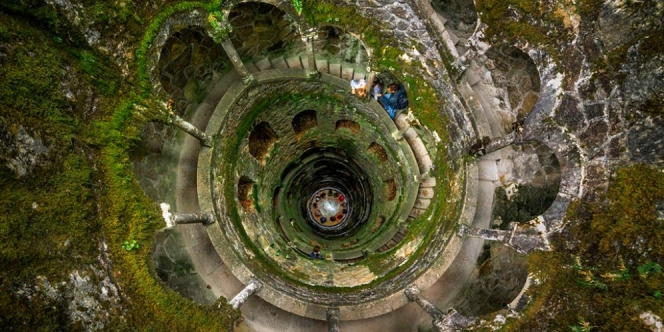 Portugal Punya Situs Menara Terbalik yang Menjorok Masuk ke Tanah