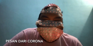 Virus Corona Sampaikan Pesan kepada Masyarakat Melalui Fico Fachriza