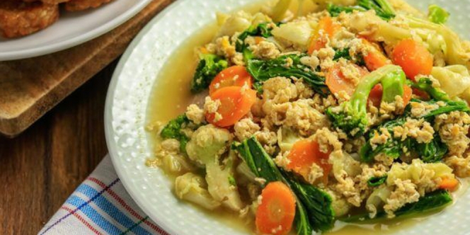 10 Resep Masakan Capcay Kuah dan Goreng dengan Bahan Sayur serta Udang