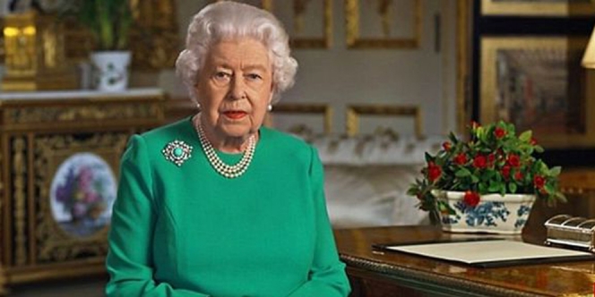 Ternyata Ini Makna Pakaian Ratu Elizabeth dalam Pidato Pandemi Corona, Baju aja Punya Arti!