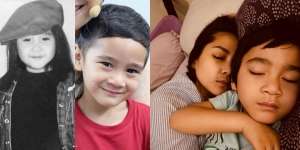 8 Potret Nagita Slavina Waktu Kecil Mirip Banget Nih sama Rafathar, Kayak Kembar!