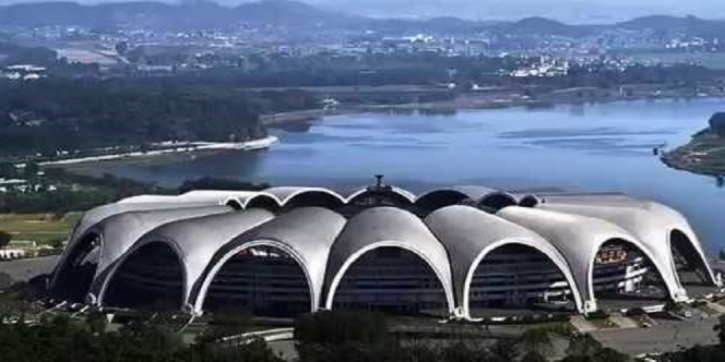 Korea Utara Ternyata Punya Stadion Terbesar di Muka Bumi, Kapasitasnya Capai 150 Ribu Orang!