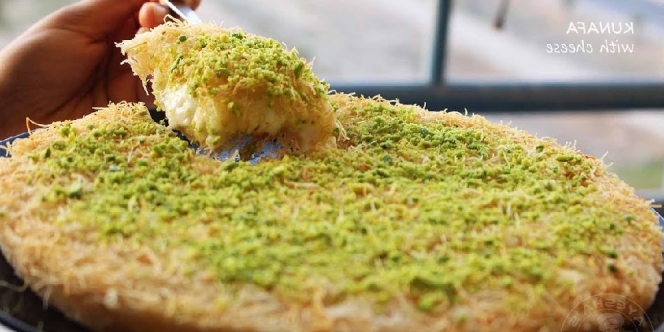 Cobain Kunafa yuk! Kuliner Unik Khas Timur Tengah Saat Ramadan
