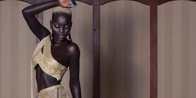 Nyakim Gatwetch, Model Asal Sudan dengan Kulit Tergelap di Dunia Bangga Rangkul Perbedaan