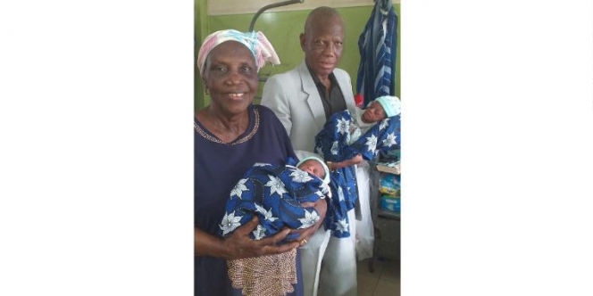 Unik bin Ajaib, Nenek Berumur 68 Tahun di Afrika Berhasil Lahirkan Bayi Kembar