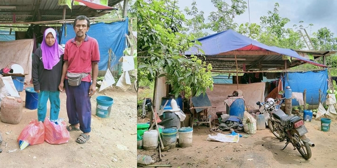 Bertempat Tinggal di Bawah Tenda, Suami Istri Ini Mampu Kuliahkan 3 Anaknya