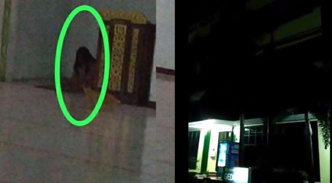 Heboh Mbak Kunti Lagi Ngaji di Mushola, Ternyata Ini Wujud Asli Wanita Rambut Gimbal Tersebut