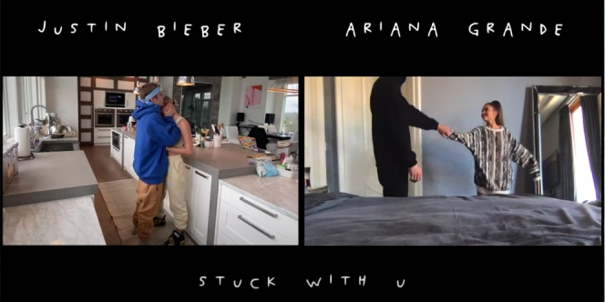 Lirik Lagu Stuck with you - Ariana Grande & Justin Bieber