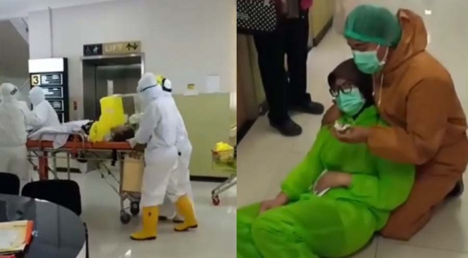 Viral, Video Seorang Perawat Kondisi Hamil Diduga Positif Corona di Rumah Sakit Surabaya