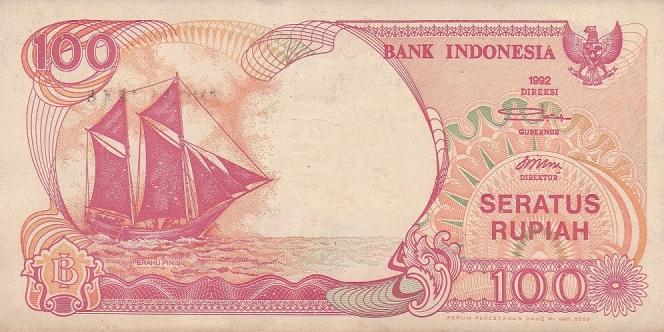 Uang Kertas 100 Rupiah Tahun 1992 Lagi Dicari-cari, Kolektor Berani Bayar Super Mahal!