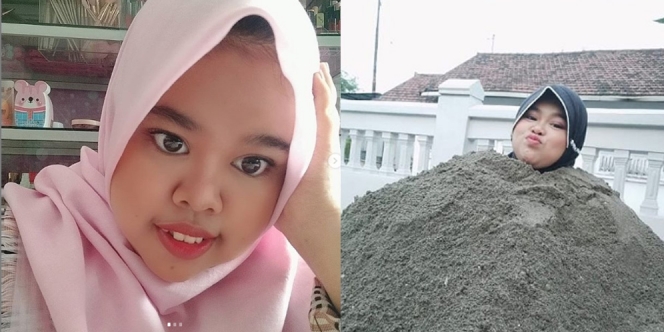 Kekeyi Halu Mengubur Diri di Pasir Bangunan, Netizen: Baca Istigfar Sayang