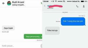 Nggak Mau Ngakak Sendiri, 10 Foto Kumpulan Chat Ojol dengan Pelanggan Ini Bikin Gregetan!