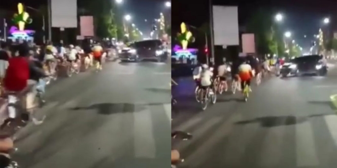 Viral Video Para Peserta Konvoi Sepeda Ini Terobos Lampu Merah, Kelakuannya Bikin Geram Warganet