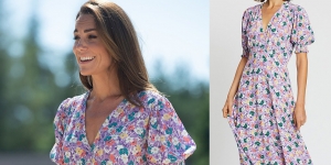 Kunjungi Panti Sosial, Kate Middleton Kenakan Dress yang Dibuat di Bali