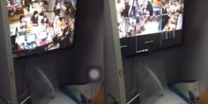 Gak Ada Akhlak, Diam-Diam Intip Cewek dari CCTV Aksi Oknum Pegawai Starbucks Ini Bikin Kesal Netizen