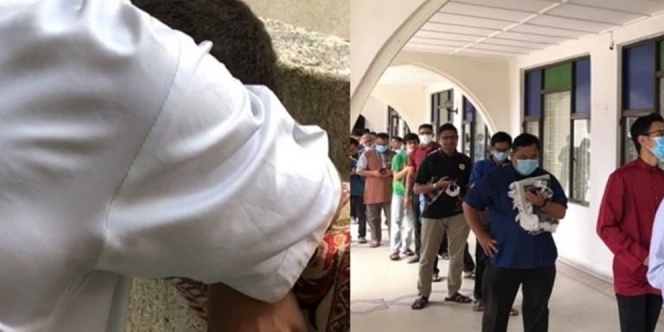 Mengharukan, Pria Ini Menangis Tersedu-Sedu karena Tak Bisa Sholat Berjemaah di Masjid