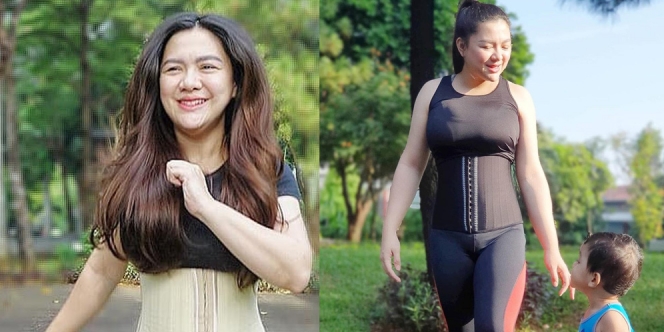 Sempat 80 Kg, Vicky Shu Bagikan Tips Turunkan Berat Badan sampai 18 Kg Pasca Melahirkan