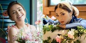 Cantik Banget, Ini Deretan Artis yang Foto Pakai Make Up Natural dan Tema Bunga!