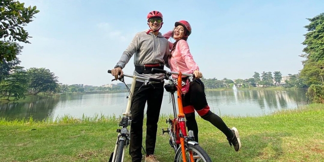 Felicya Angelista dan Caesar Hito Rutin Bersepeda, Bukti Olahraga bareng Pasangan Banyak Manfaatnya