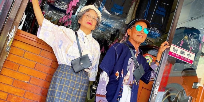 Usia Bukan Halangan, Pasangan Lansia asal Taiwan ini Justru Tampil Stylish dan Fashionable!