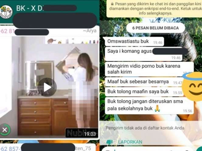 Panik Bukan Main, Seorang Siswa di Bali Tak Sengaja Kirim Video Porno Ke Guru BK