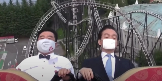 Eksekutif Taman Hiburan Jepang Bagikan Video Cara 'Teriak dalam Hati' Saat Naik Roller Coaster