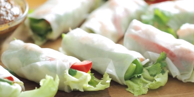 Resep Vietnamese Spring Roll, Kuliner Sehat yang Ngehits dan Cocok untuk Diet