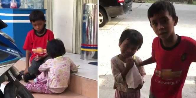 Viral Video Kakak Beradik Korek-Korek Tempat Sampah, Alasannya Bikin Sedih