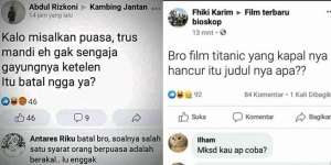 10 Pertanyaan Kocak di Facebook Ini Bakal Bikin Kalian Mengernyitkan Dahi Sekaligus Ngakak