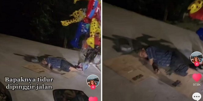 Cerita Pilu Seorang Kakek Penjual Balon, Tidur di Pinggir Jalan sampai Malam Demi Sesuap Nasi