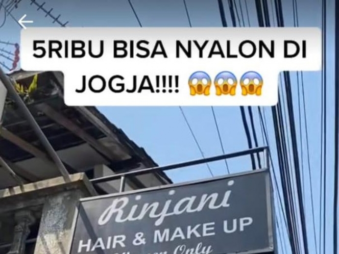 Viral Salon di Jogja Cuma Bayar 5 Ribu Rupiah, Netizen: Di Kotaku Itu Buat Bayar Parkir 