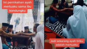 Heboh Video Pernikahan Ayah Mertua dengan Ibu Kandung, Suaminya Jadi Kakak Tiri