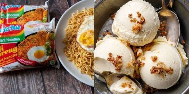 Ada Inovasi Es Krim Rasa Indomie Goreng nih, Tertarik Nyoba?