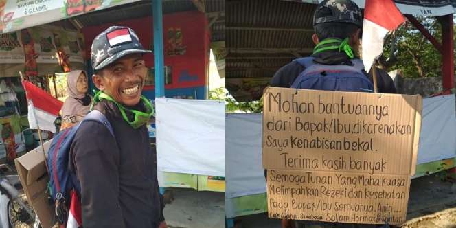 Kena PHK karena Pandemi, Bapak Ini Kehabisan Bekal untuk Pulang ke Kampung Halaman