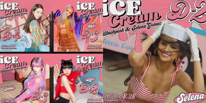 Makin Bikin Penasaran, 5 Cuplikan Teaser 'Ice Cream' BLACKPINK dan Selena Gomez yang Cute Abis!