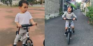 Lagi Ngetren di Kalangan Anak Artis, Ini lho Manfaat Balance Bike